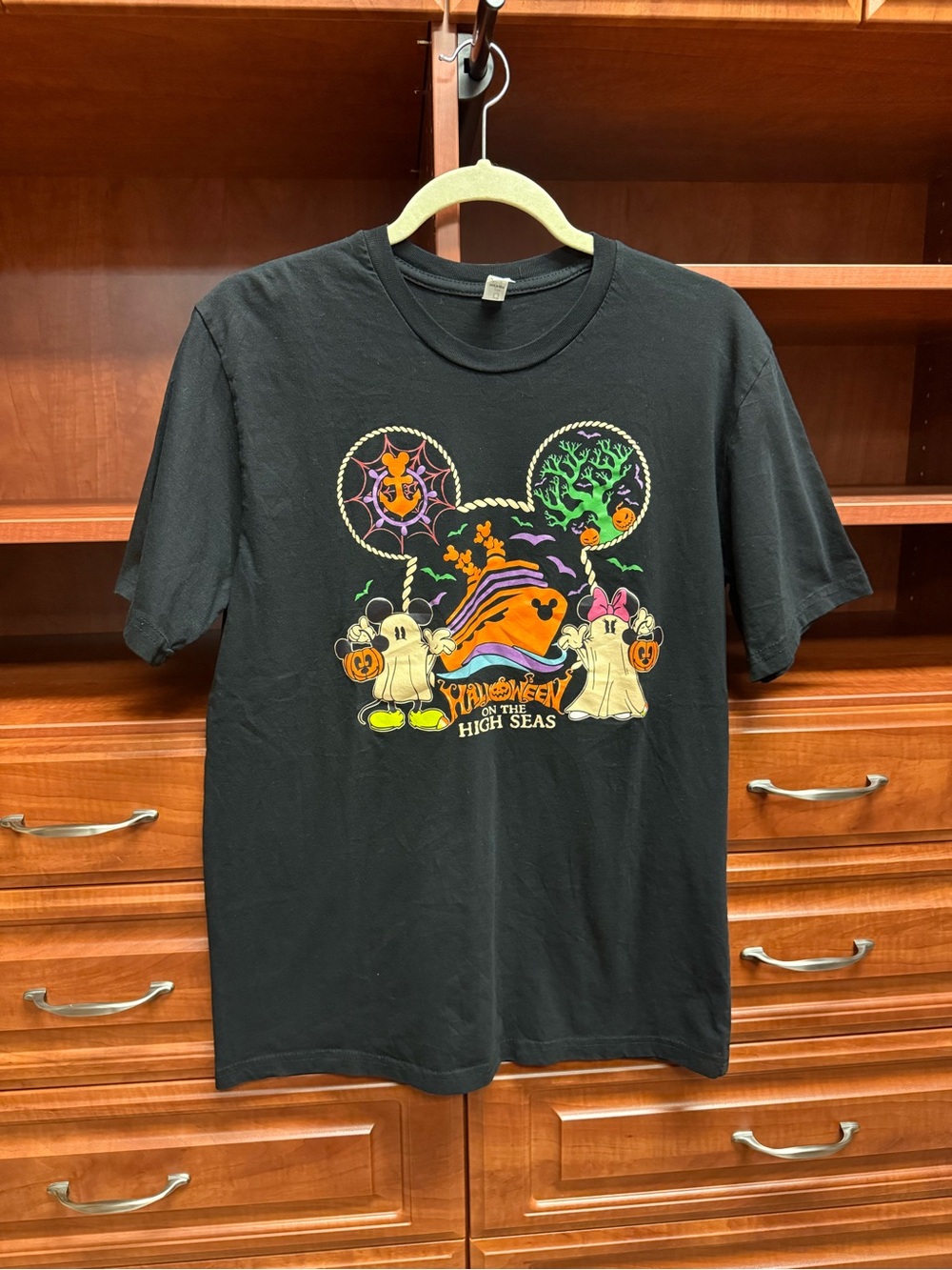 Disney Halloween on the High Seas Black  Tee